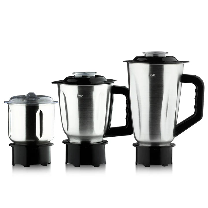 Blender Profesional RAF 3 în 1 – 350W, 1.5L, Design Inox, 5 Setari de Putere