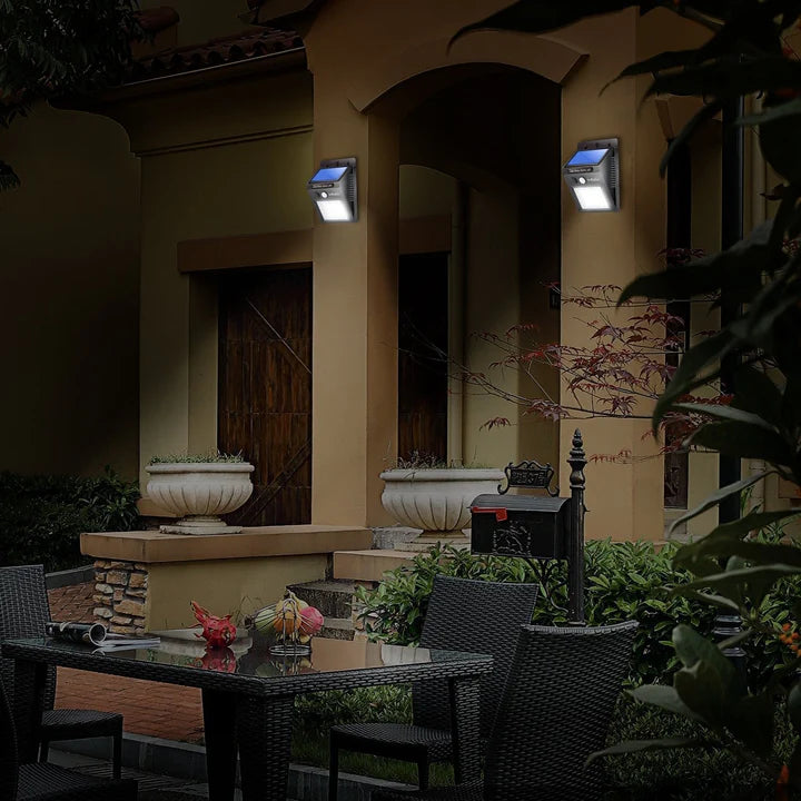 Lampa LED cu Incarcare Solara, Senzor de miscare, 20X LED-uri