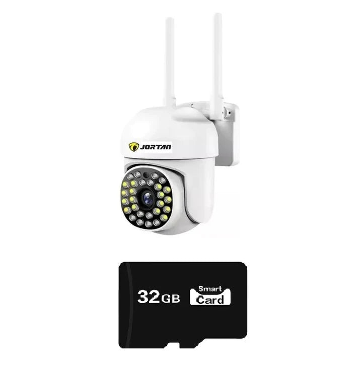 Camera Inteligenta WiFi JT-8161QJ + Card 32GB - Viziune Nocturna 30M, 1080P, Alerta Miscare cu LED-uri Active