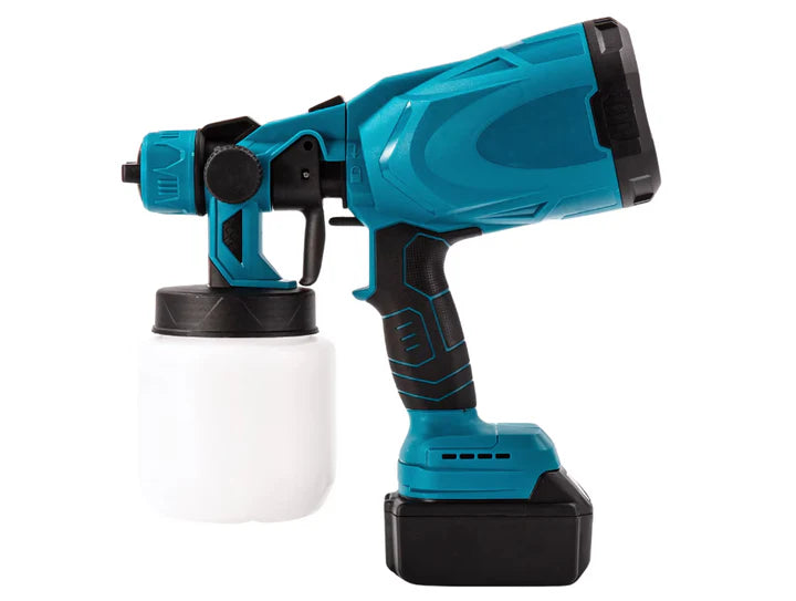 Pistol de Vopsit Electric Fara Fir 210W, ProDIY, 2x Baterie Li-Ion 48V, Capacitate 800 ml