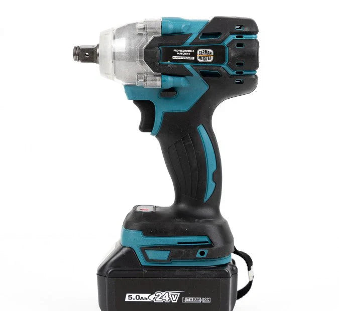 Cheie de Impact Dasgut - Masina de Insurubat, 380Nm, Adaptor Makita, 2 Acumulatori 48V, Valiza inclusa