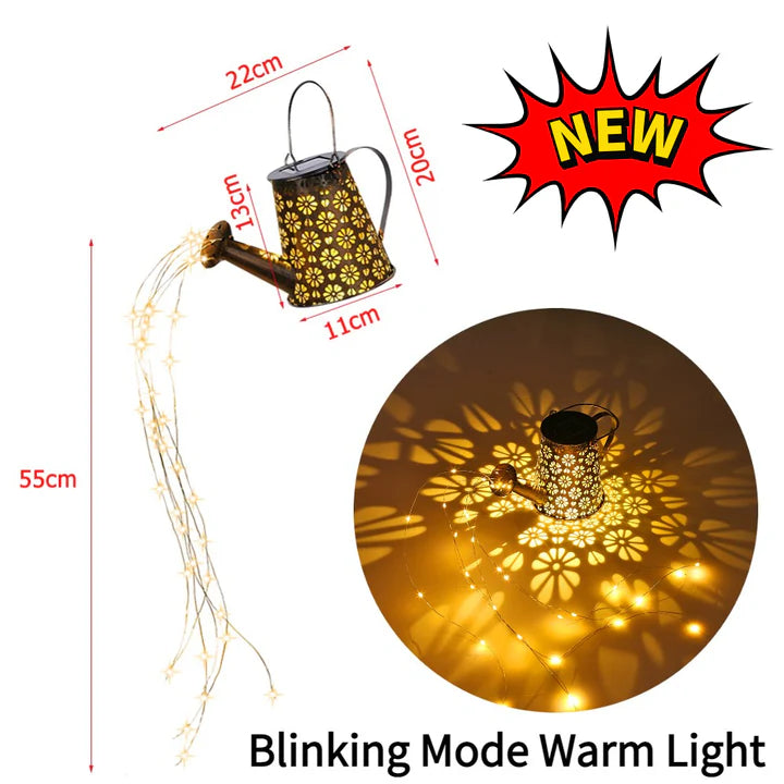 Set 2 Lampi solare RGB, Tip Palmier