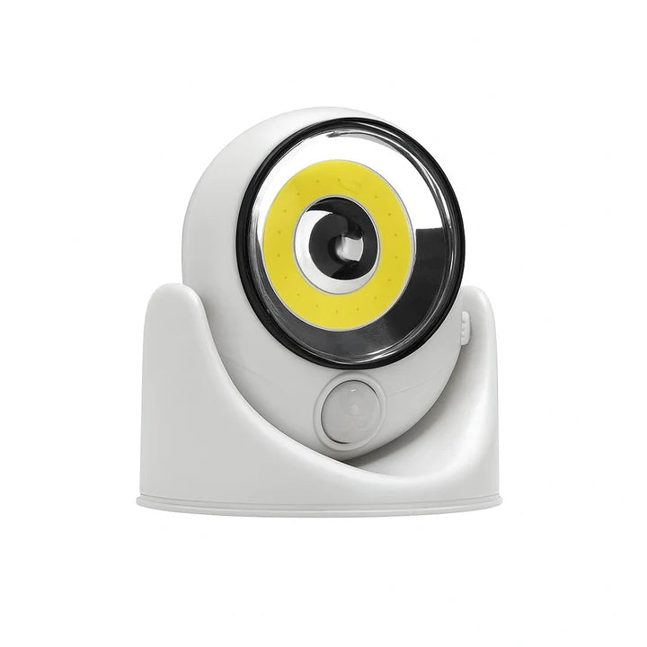 SET 4X Lampi LED Wireless cu Senzor de Miscare, Rotativa 360°, Alb, 120×80×144 mm